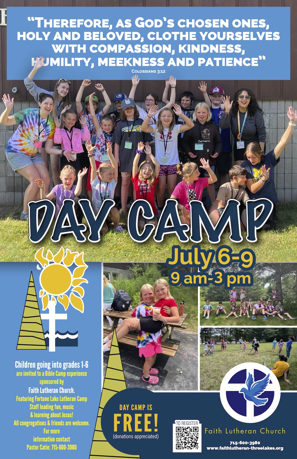 2026 Faith Lutheran Church Day Camp